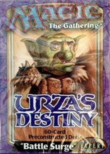 Image for Urza's Destiny Theme Deck - Battle Surge (UDS)