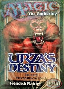 Image for Urza's Destiny Theme Deck - Fiendish Nature (UDS)
