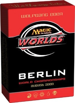 Image for World Championship Deck: 2003 Berlin - Wolfgang Eder, Quarterfinalist (WCD)