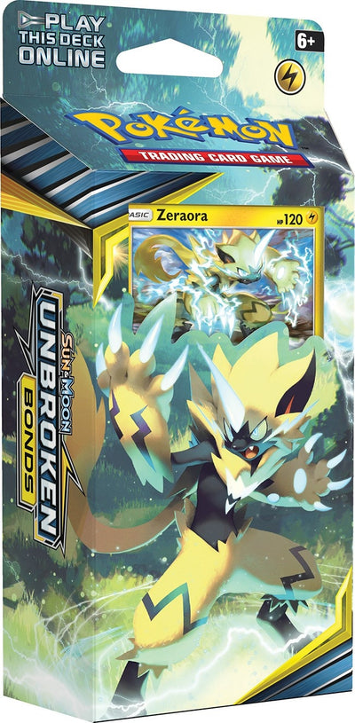 Image for Unbroken Bonds Lightning Loop Theme Deck - [Zeraora] (SM10)