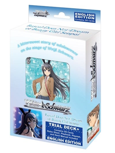 Image for Rascal Does Not Dream of Bunny Girl Senpai Trial Deck+ (SBY/W64)