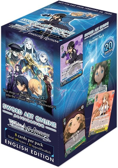 Image for Sword Art Online -Alicization- Booster Box (SAO/S65)