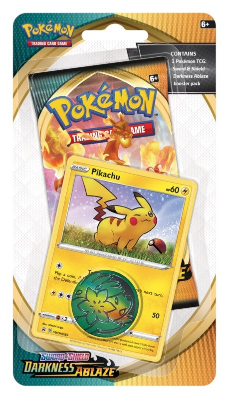 Image for Darkness Ablaze Single Pack Blister [Pikachu] (SWSH03)