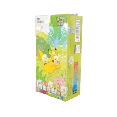Pokémon 151 Journey 151C Box - Simplified Chinese