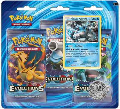 Image for XY - Evolutions 3 Pack Blister [Black Kyurem] (EVO)