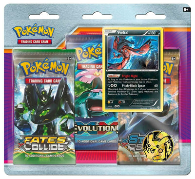 Image for XY 3 Pack Blister [Yveltal] (BKT)