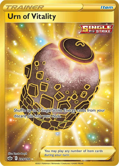 Image for Urn of Vitality (Secret) (SWSH06: Chilling Reign) (229/198) - Pokemon