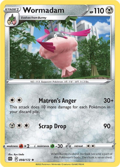 Image for Wormadam (98) (SWSH09: Brilliant Stars) (098/172) - Pokemon