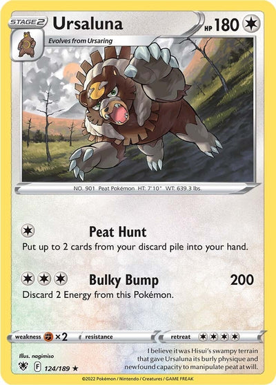 Image for Ursaluna (SWSH10: Astral Radiance) (124/189) - Pokemon