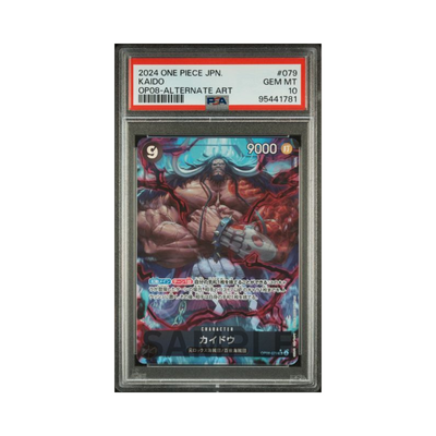 PSA 10 Kaido★ OP08-079 - Japanisch