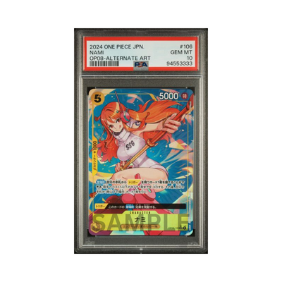 PSA 10 Nami★ OP08-106 - Japanisch