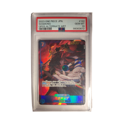 PSA 10 Sogeking ★ OP03-122 Japanisch