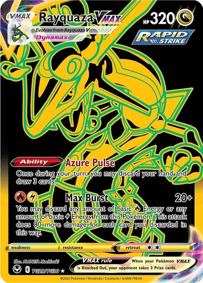 Image for Rayquaza VMAX (Secret) (SWSH12: Silver Tempest Trainer Gallery) (TG29/TG30) - Pokemon
