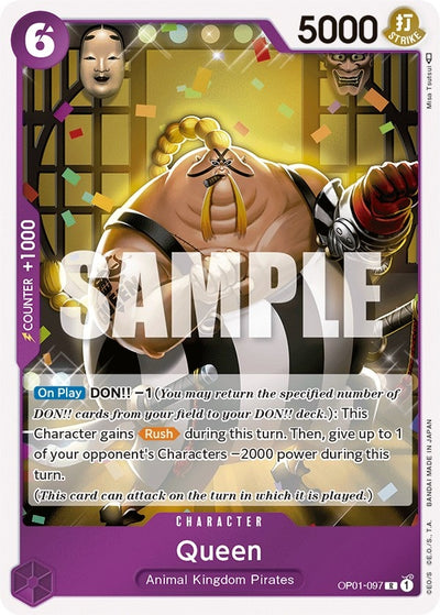Image for Queen (Romance Dawn) (OP01-097) - One Piece Card Game
