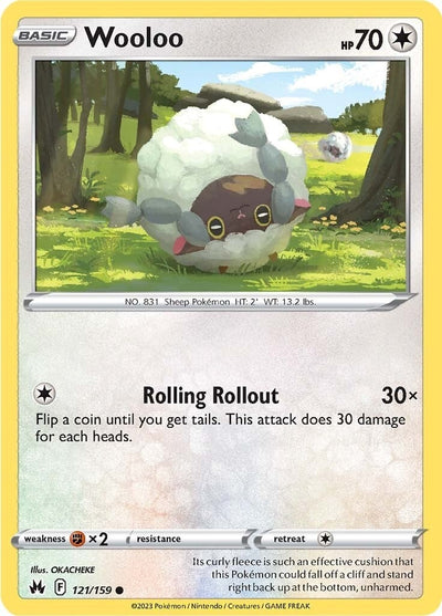 Image for Wooloo (Crown Zenith) (121/159) - Pokemon
