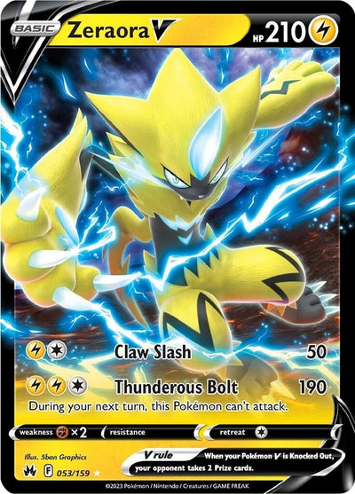 Image for Zeraora V (Crown Zenith) (053/159) - Pokemon