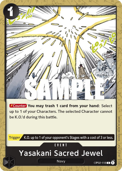 Image for Yasakani Sacred Jewel (Paramount War) (OP02-118) - One Piece Card Game