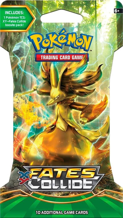 Image for XY - Fates Collide Sleeved Booster Pack [Delphox BREAK] (FCO)