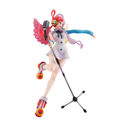 One Piece Red P.O.P PVC Statue Diva of the world Uta 23 cm