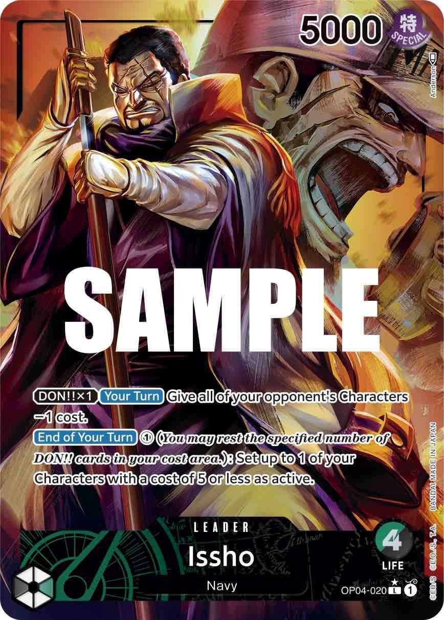Image for Issho (Alternate Art) (Kingdoms of Intrigue) (OP04-020) - One Piece Card Game