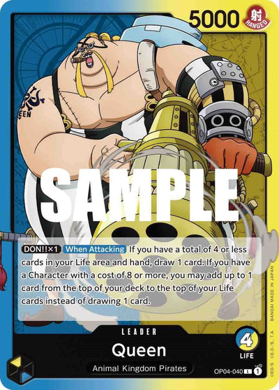 Image for Queen (040) (Kingdoms of Intrigue) (OP04-040) - One Piece Card Game