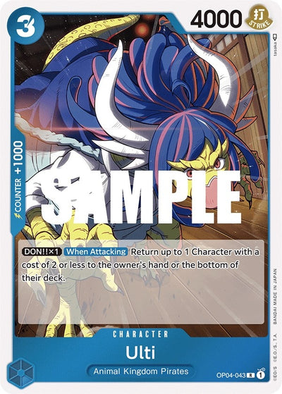 Image for Ulti (Kingdoms of Intrigue) (OP04-043) - One Piece Card Game