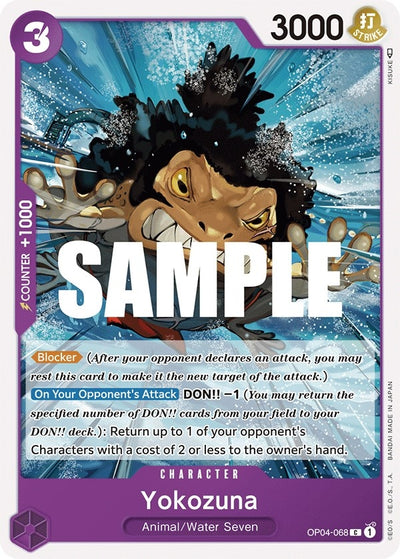 Image for Yokozuna (Kingdoms of Intrigue) (OP04-068) - One Piece Card Game