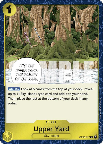Image for Upper Yard (Jolly Roger Foil) (Premium Booster -The Best-) (OP05-117) - One Piece Card Game