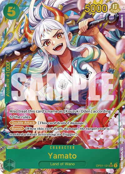 Image for Yamato (OP01-121) (Alternate Art) (Premium Booster -The Best-) (OP01-121) - One Piece Card Game