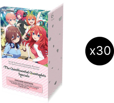 Image for The Quintessential Quintuplets Specials Premium Booster Box Case (5HY)
