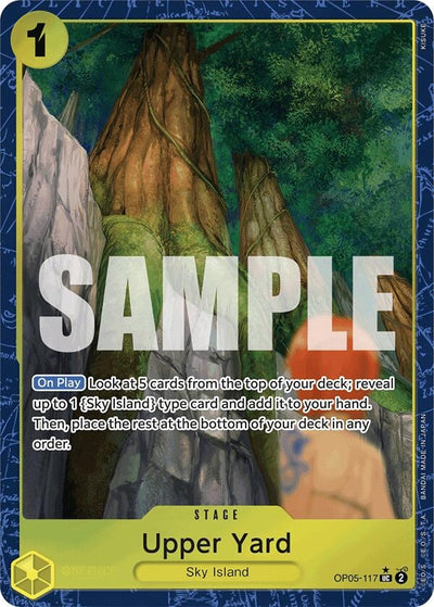 Image for Upper Yard (Alternate Art) (Premium Booster -The Best-) (OP05-117) - One Piece Card Game