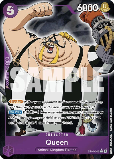 Image for Queen (Full Art) (Premium Booster -The Best-) (ST04-005) - One Piece Card Game