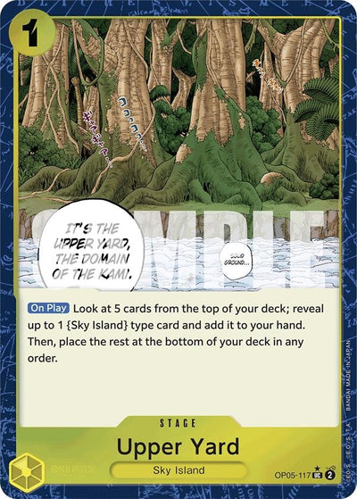 Image for Upper Yard (Textured Foil) (Premium Booster -The Best-) (OP05-117) - One Piece Card Game