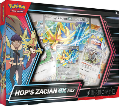 Image for Hop's Zacian ex Box (MCAP)