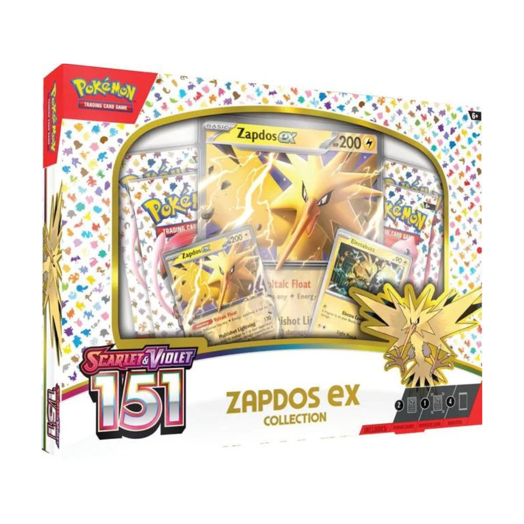 Pokémon 151 Zapdos EX Kollektion (EN)