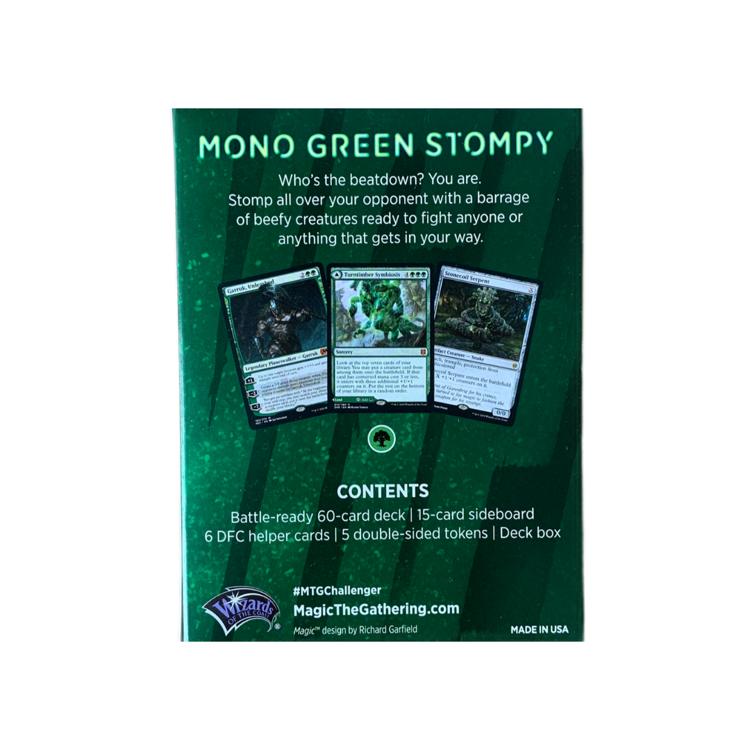 MTG - Challenger Decks 2021: Mono Green Stompy