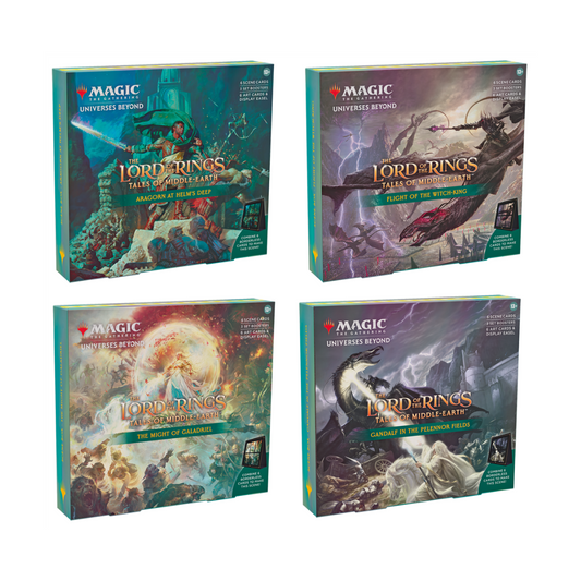MTG - The Lord of the Rings Scene Box Display (4 Boxes) - EN