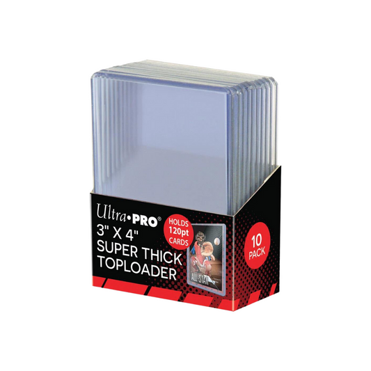 Ultra Pro Toploader 3" x 4" - Regular Toploader (25 Stück)