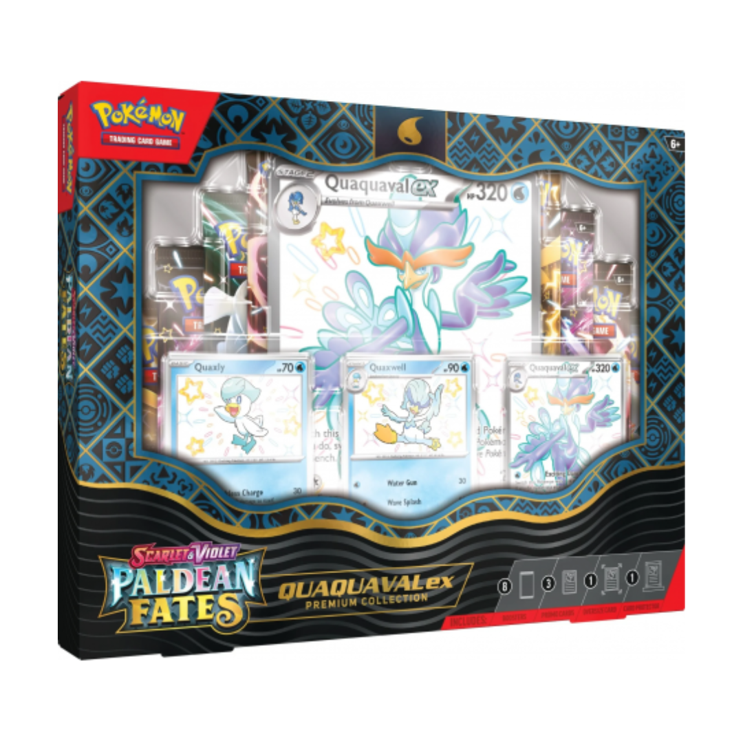 Pokémon Paldean Fates Premium Collections - Quaquaval ex (EN)