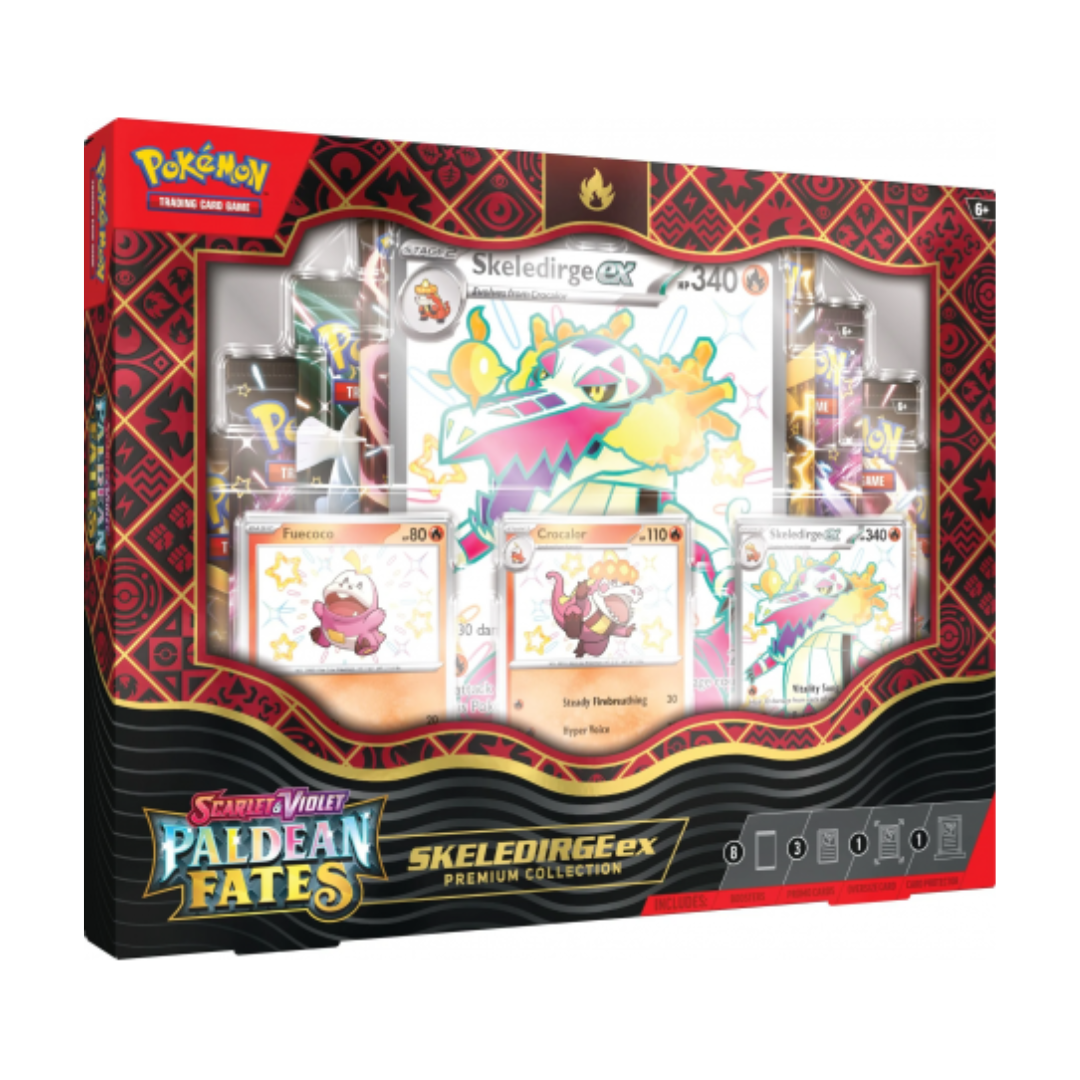 Pokémon Paldean Fates Premium Collections - Skeledirge ex (EN)