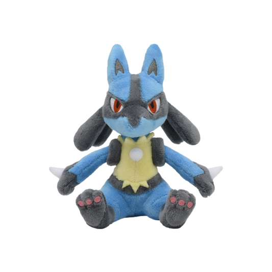 #448-Lucario Pokémon Plushys - Sitting Cuties